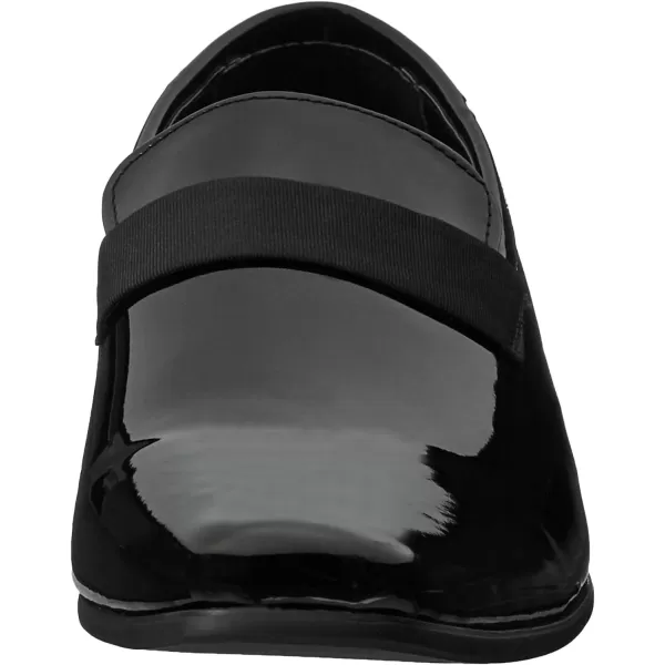 Calvin Klein Mens Bernard LoaferBlack Patent