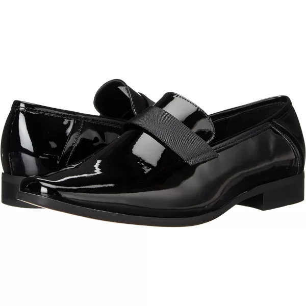 Calvin Klein Mens Bernard LoaferBlack Patent 967