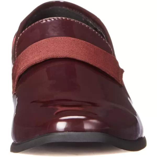 Calvin Klein Mens Bernard LoaferBordeaux Red Patent 600