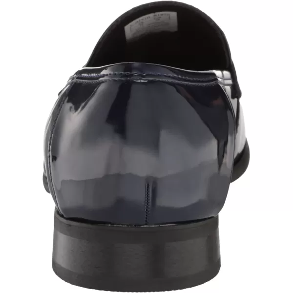 Calvin Klein Mens Bernard LoaferNavy Patent 400