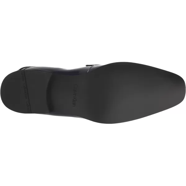 Calvin Klein Mens Bernard LoaferNavy Patent 400