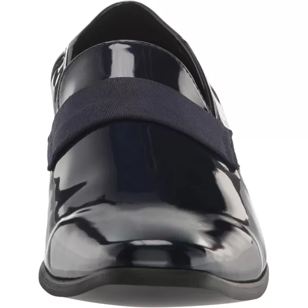Calvin Klein Mens Bernard LoaferNavy Patent 400
