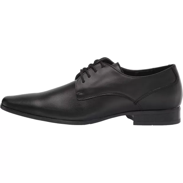 Calvin Klein Mens Brodie Oxford ShoeBlack Burnished Dress Calf