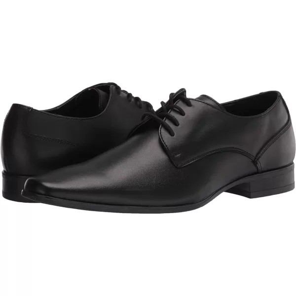 Calvin Klein Mens Brodie Oxford ShoeBlack Burnished Dress Calf