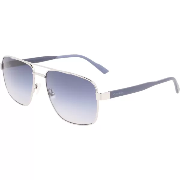 Calvin Klein Mens Ck22114s Pilot SunglassesBlue