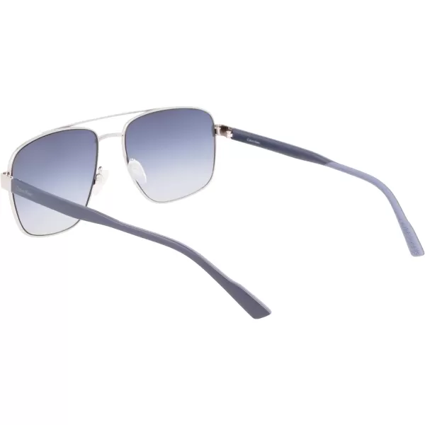 Calvin Klein Mens Ck22114s Pilot SunglassesBlue