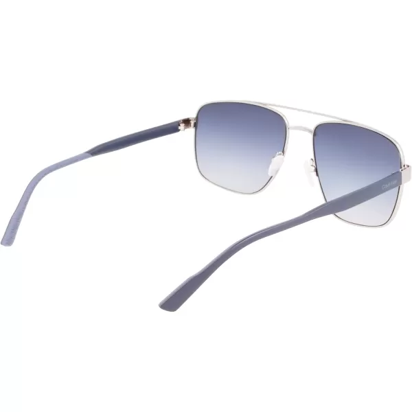 Calvin Klein Mens Ck22114s Pilot SunglassesBlue