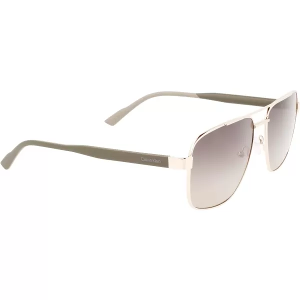 Calvin Klein Mens Ck22114s Pilot SunglassesOlive