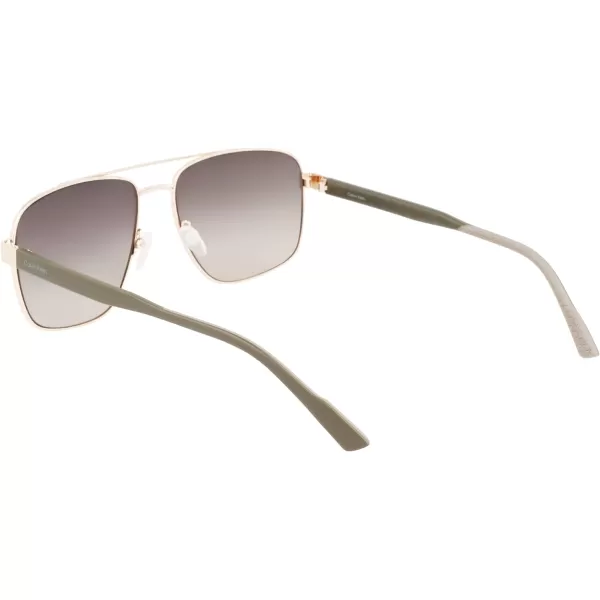 Calvin Klein Mens Ck22114s Pilot SunglassesOlive