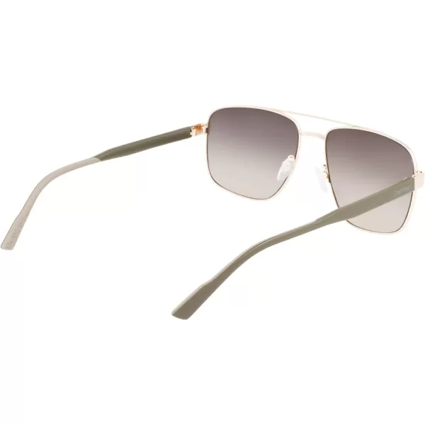 Calvin Klein Mens Ck22114s Pilot SunglassesOlive