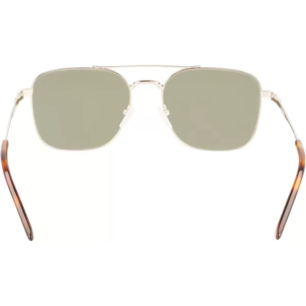 Calvin Klein Mens Ck22115s Pilot SunglassesYellow Gold