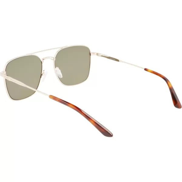 Calvin Klein Mens Ck22115s Pilot SunglassesYellow Gold