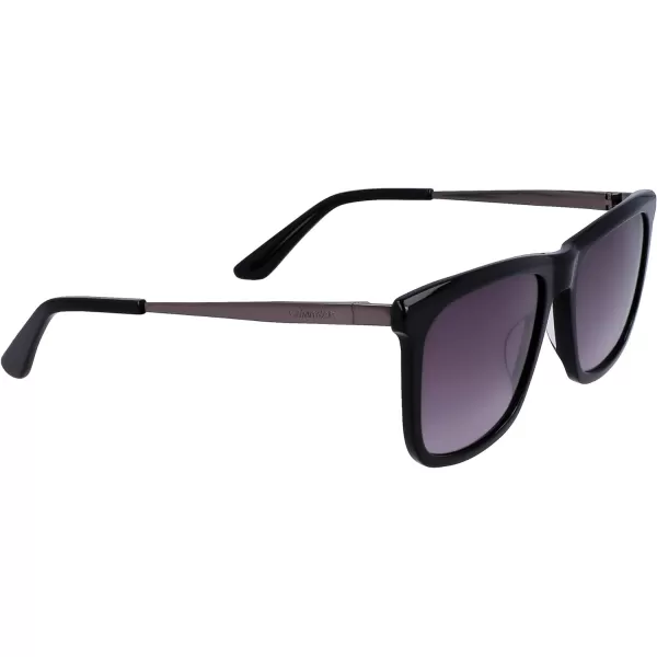 Calvin Klein Mens Ck22536s Rectangular SunglassesBlack