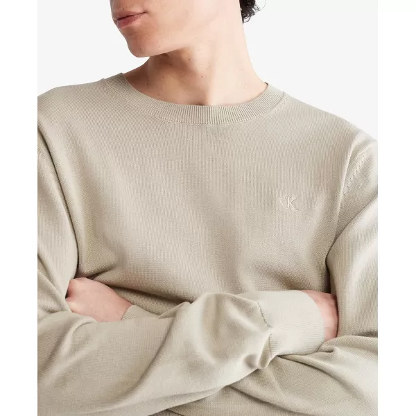 Calvin Klein Mens Compact Cotton Crewneck SweaterSeneca Rock