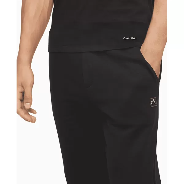 Calvin Klein Mens Cotton Classic 5Pack Slim Undershirts5 Black  Crewneck