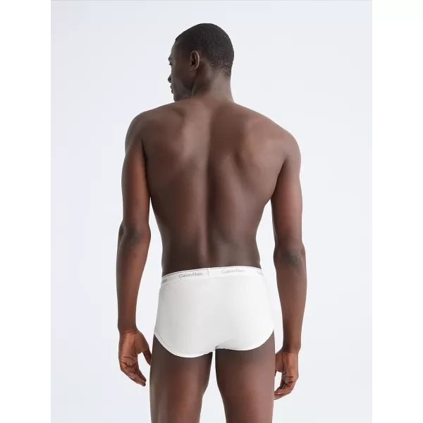 Calvin Klein Mens Cotton Classics 3Pack Brief3 White