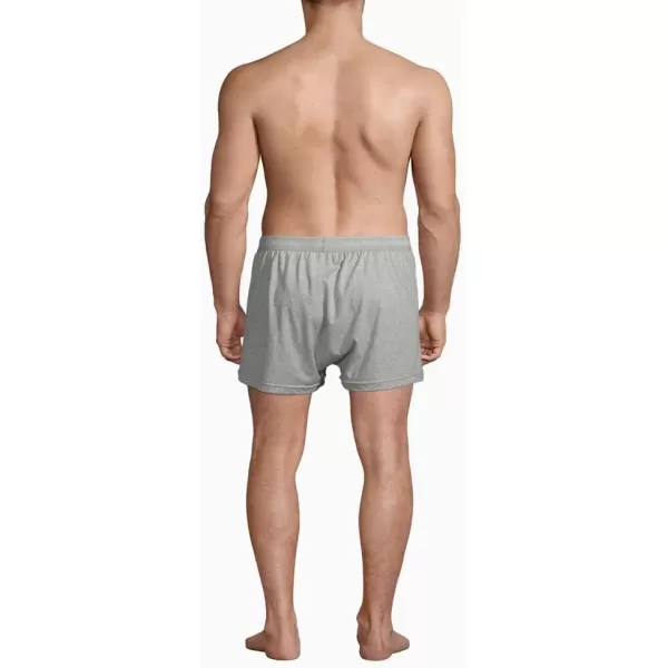 Calvin Klein Mens Cotton Classics 3Pack Knit BoxerBlack Grey Heather White