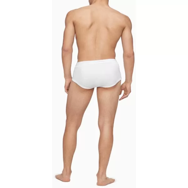 Calvin Klein Mens Cotton Classics 5Pack Brief4 White