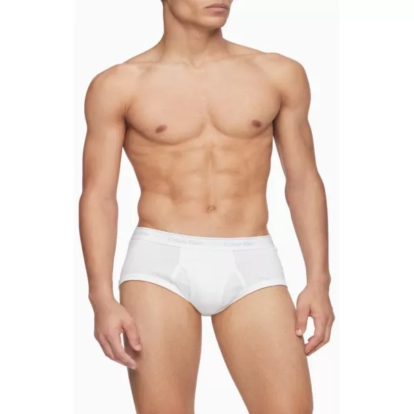 Calvin Klein Mens Cotton Classics 5Pack Brief4 White