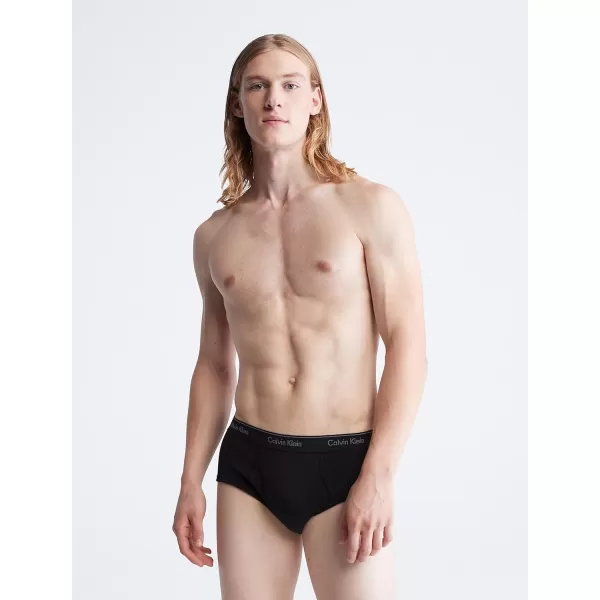 Calvin Klein Mens Cotton Classics 5Pack Brief5 Black