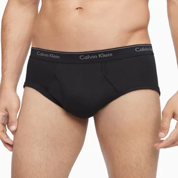 Calvin Klein Mens Cotton Classics 6Pack Brief6 Black