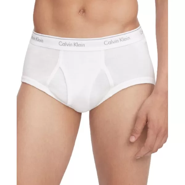Calvin Klein Mens Cotton Classics 6Pack Brief6 White