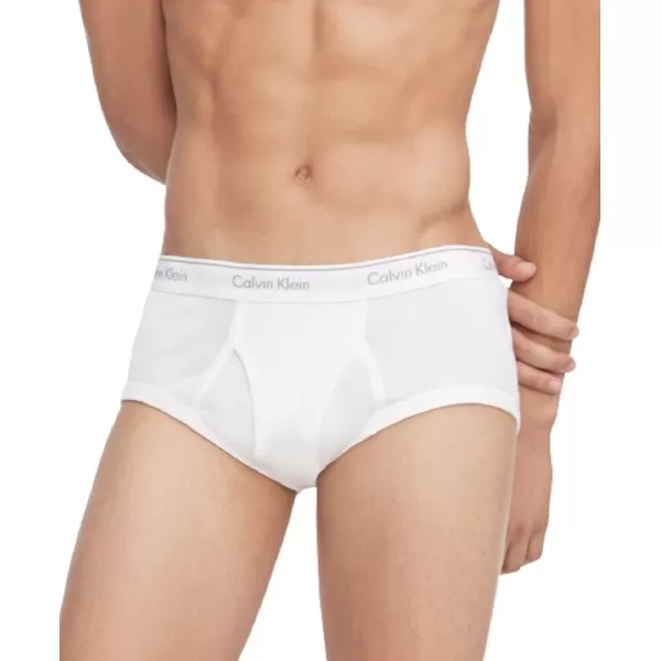 Calvin Klein Mens Cotton Classics 6Pack Brief6 White