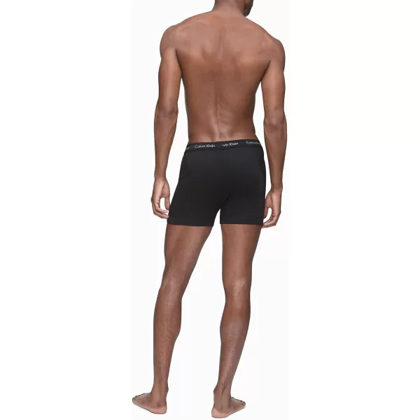 Calvin Klein Mens Cotton Classics 7Pack Boxer Brief7 Black