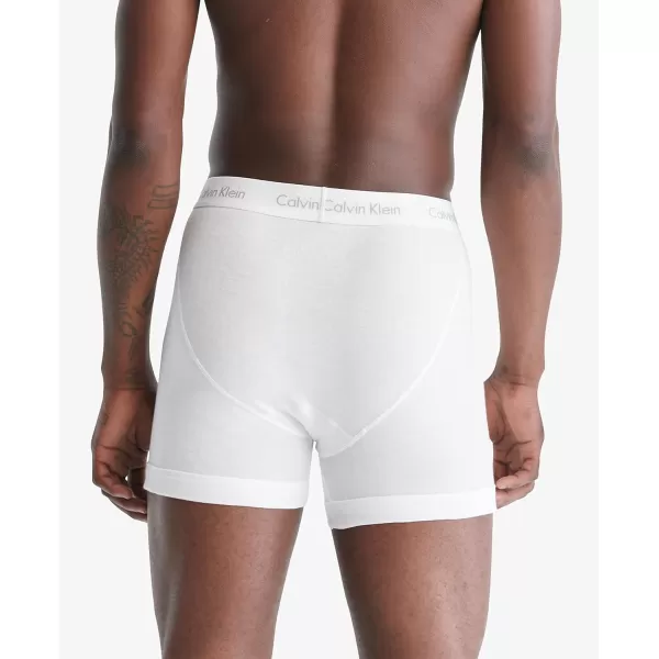 Calvin Klein Mens Cotton Classics 7Pack Boxer Brief7 White