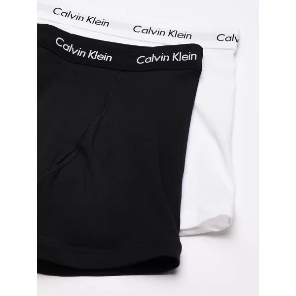 Calvin Klein Mens Cotton Stretch 5Pack Boxer Brief2 Black  2 White  1 Grey Heather