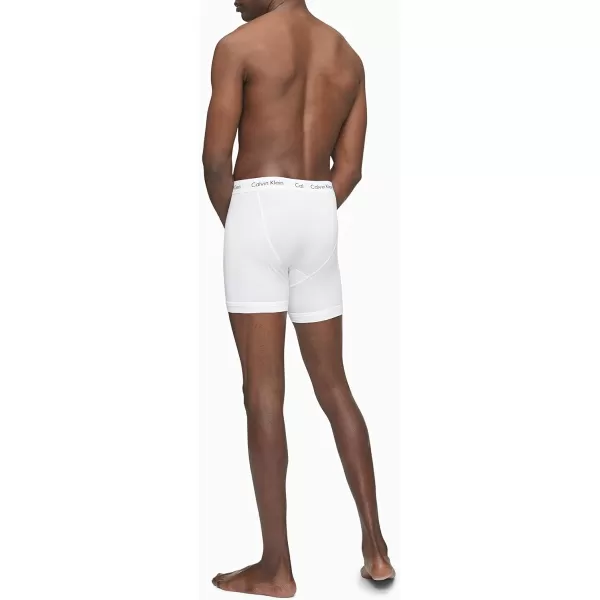 Calvin Klein Mens Cotton Stretch 5Pack Boxer Brief5 White