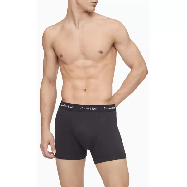 Calvin Klein Mens Cotton Stretch 7Pack Boxer Brief7 Black