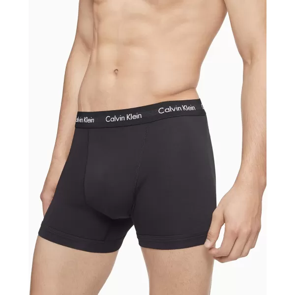 Calvin Klein Mens Cotton Stretch 7Pack Boxer Brief7 Black