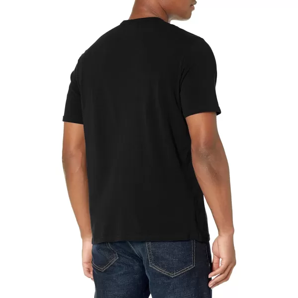 Calvin Klein Mens Cotton Stretch Lounge Short Sleeve CrewneckBlack