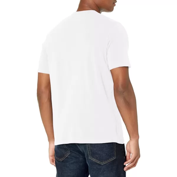 Calvin Klein Mens Cotton Stretch Lounge Short Sleeve CrewneckWhite