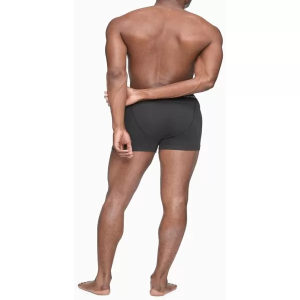 Calvin Klein Mens Cotton Stretch Low Rise Trunks5 Black