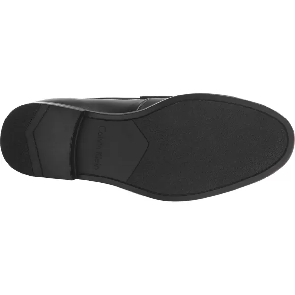 Calvin Klein Mens Crispo LoaferBlack Leather 004