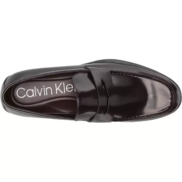 Calvin Klein Mens Crispo LoaferDark Brown 201