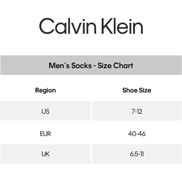 Calvin Klein Mens Dress Socks  3 Pack Patterned Crew SocksSolid Black