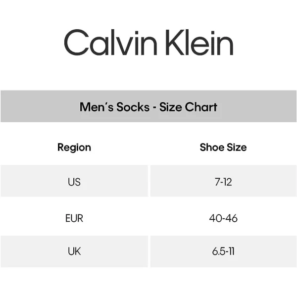 Calvin Klein Mens Dress Socks  Lightweight Cotton Blend Crew Socks 4 PackBlackGrey Multi