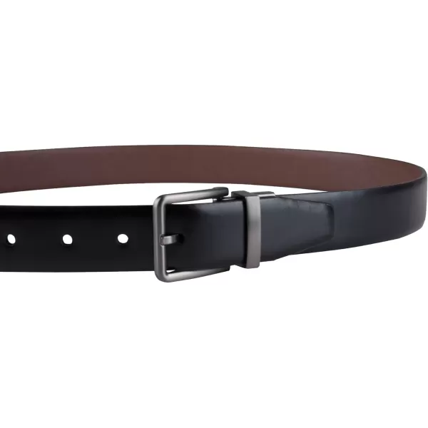 Calvin Klein Mens Everyday Versatile TwoInOne Reversible BeltBlackBrown