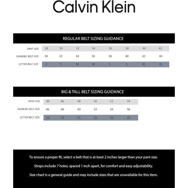 Calvin Klein Mens Everyday Versatile TwoInOne Reversible BeltBrownBlack