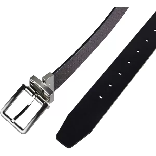 Calvin Klein Mens Everyday Versatile TwoInOne Reversible BeltBrownBlack