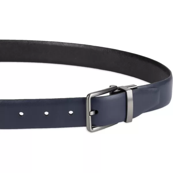 Calvin Klein Mens Everyday Versatile TwoInOne Reversible BeltNavyBlack