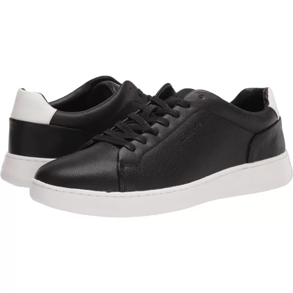 Calvin Klein Mens Falconi SneakerBlack Leather 001