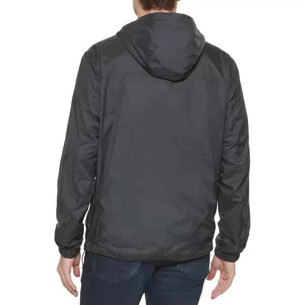 Calvin Klein Mens Hooded WindbreakerBlack