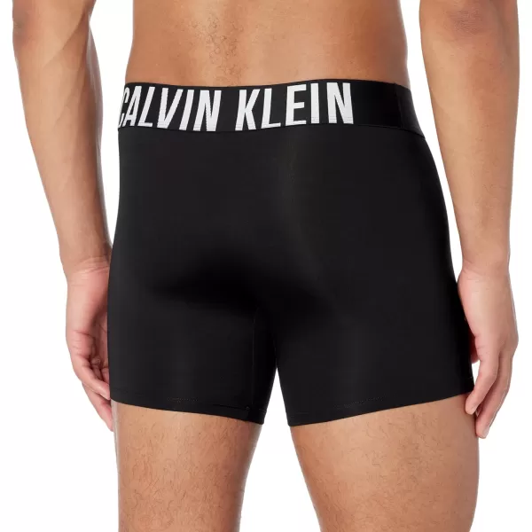 Calvin Klein Mens Intense Power 3Pack Boxer Brief3 Black