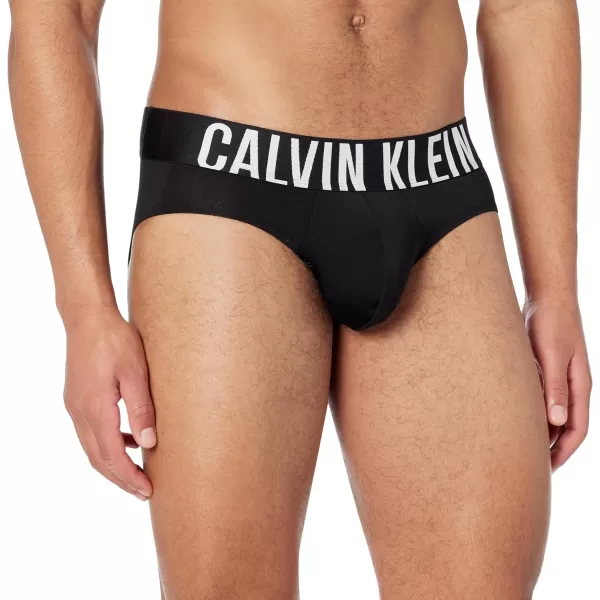 Calvin Klein Mens Intense Power 3Pack Hip Brief3 Black