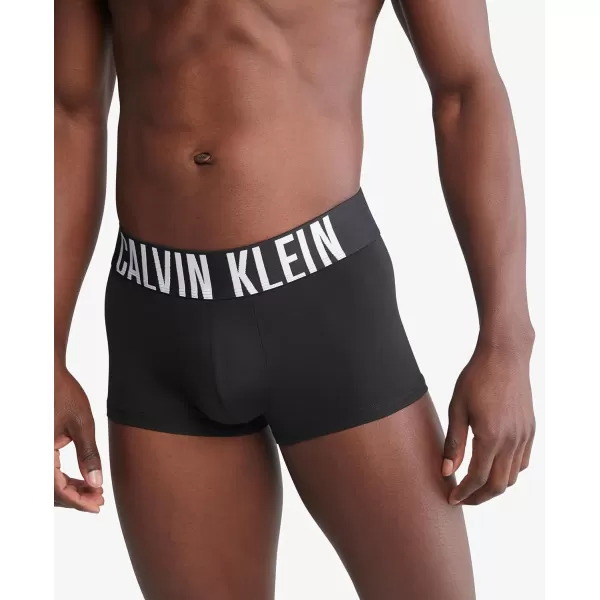 Calvin Klein Mens Intense Power 3Pack Low Rise Trunk3 Black