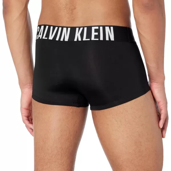 Calvin Klein Mens Intense Power 3Pack Low Rise TrunkBlackGrey SkyWhite